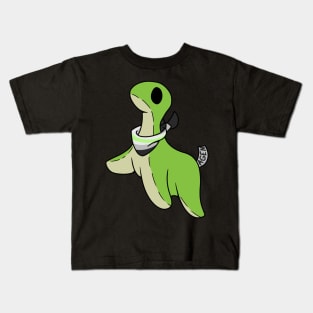 Agender pride Nessie Kids T-Shirt